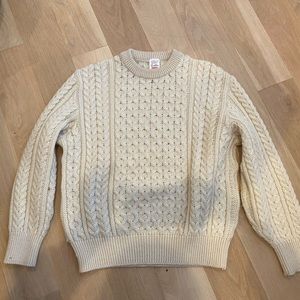 Rory Gilmore White Wool Sweater